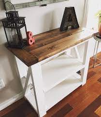 Tanner 48 rectangular coffee table. Rustic Home Decor Ana White Entry Way Console Table Coffee Bar Diy Shanty 2 Chic Rustic Sha Shabby Chic Coffee Table Chic Coffee Table Home Diy