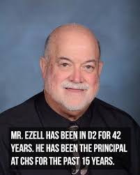 Ezell Announces Retirement After 42 years in education, Chesnee High School  Principal Tom Ezell has announced that he will be retiring at the end of  the 2018-19 school year. Ezell has served