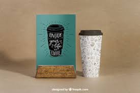 Download Coffee Mockup With Large Cup For Free Coffee Coffee Design Mockup