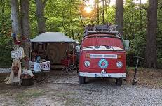 VW Bus Invasion at Bill Monroe’s Music Park
