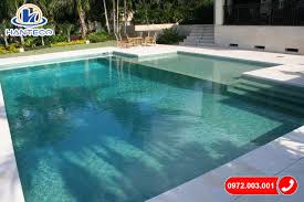 Làm mới hồ bơi biệt thự với gạch mosaic bể bơi | 5giay