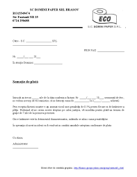 Obligatii fiscale de plata si declarare intrebare: Somatie De Plata Model