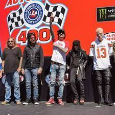 The 2020 nascar xfinity series race schedule from nascar.com has race dates, times and tv and radio broadcast details plus ticket information. Motley Crue Attends The Monster Energy Nascar Cup Series Race At Auto Club Speedway At Auto Club Speedway On March 17 2019 In Fontana California Famousfix Com Post