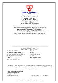 Pusat latihan petronas dagangan berhad — jalan ijok 26/5, seksyen 26, shah alam, selangor. é›ªå…°èŽªgeraco Sdn Bhdçš„å…¨éƒ¨ Tenaga Nasional Berhad