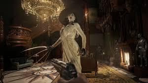 Yaya han @yayahan 13 мая в 19:23. Resident Evil Village Lady Dimitrescu S Pursuits Mini Boss Fights With Daughters Revealed
