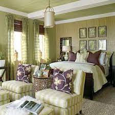 Select a neutral color for 60% of the room, add in olive green at 30% and finish the room with yellow accents at 10%. Sheknows Purple Home Decor Green Master Bedroom Home Bedroom
