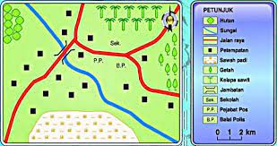 Simbol ini menandakan minyak semakin berkurangan. Ulangkaji Geografi T1 Peta Lakar Topography Quiz Quizizz