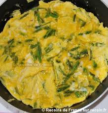 Recette Omelette Aux Asperges Sauvages Sur Recoin Fr Recette Omelette Aux Asperges Asperges Sauvages Recette Omelette