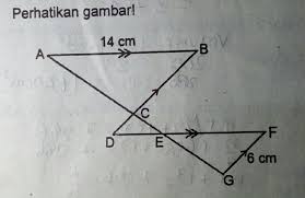 Soal hots kesebangunan dan kekongruenan. Pada Gambar Ab Bd Df Panjang Bc Adalah A 6 Mb 8 Mc 10 Md 12 M Brainly Co Id