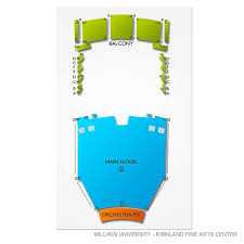 millikin university kirkland fine arts center 2019 seating