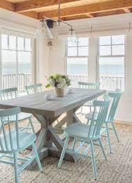 Remarkable Beach Cottage Style Coastal Dining Room Beach House Interior Beach House Decor