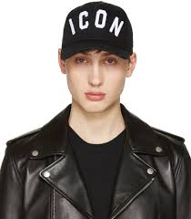 dsquared uk sale clothing dsquared2 black icon cap men