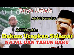Untuk info mp3 ceramah nya info pp klik link di bawah bit.ly/2kignvl. Boleh Tidak Mengucapkan Selamat Natal Dan Tahun Baru Ustadz Abdul Somad Dan Ustadz Adi Hidayat Youtube