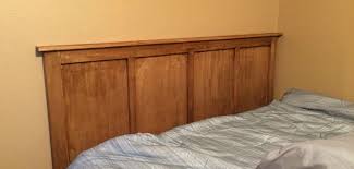 You don't have to be really experienced to make a headboard. Diy Simple Queen Headboard Wilker Do S