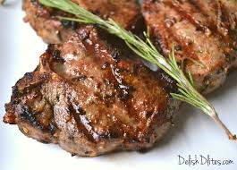 And the butter sauce is super easy to make as well. Garlic Rosemary Grilled Lamb Chops Delish D Lites
