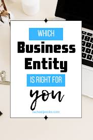 Which Business Entity Should You Choose Business Sales Ideas Types Of Small Business Business Advice
