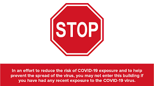 Pdf Coronavirus Warning Poster For Business Entrances