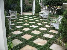 Mondo Grass And Pavers Patio Traditional With Garden Bench Diy Patio Pavers Mondo Grass Residential Landscaping