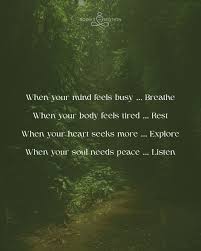 Not every answer requires effort. Sometimes the most supportive thing you  can do is slow down and return to the basics. A breath to steady your mind.  A moment of rest to