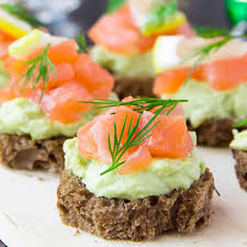 Salmon Avocado Bites Recipe Yummly Recipe Appetizer Recipes Food Avocado