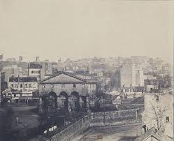 L Atelier De La Barriere De Clichy Vue Prise Du Toit Ou De L Etage Superieur Gustave Le Gray Ou Son Entourage Ver Vieux Paris Montmartre Paris Photographie