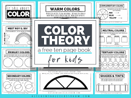 © contributed by leanne guenther. Color Theory For Kids A Free Printable Book The Kitchen Table Classroom