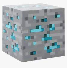Rotate this 3d object and download from any angle. Diamond Ore Minecraft Light Up Hd Png Download Kindpng