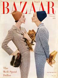 Dovima And Sunny Harnett H Bazaar 1955 Harpers Bazaar Covers Fashion Magazine Cover Harpers Bazaar