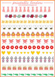 Free Printable Borders Faux Masking Tape Stripes Ausdruckbare Clipart Freebie Free Printable Planner Stickers Printable Border Clip Art Freebies