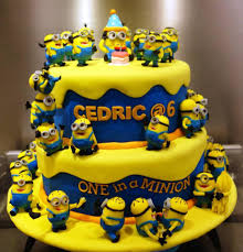 This serves as a crumb coat and a base for the rolled icing to stick to. 4 Types Of Minion Themed Cakes To Fall In Love With By Lococina In Medium