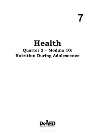 Modulate means to blend data into a carrier signal. Health 7 Quarter 2 Module 1 Nutrition During Adolescence Grade 7 Modules