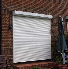 Rsg5100 Continental Security Roller Shutter Fitted To A Residential Area In Debden Roller Shutters Aluminum Shutters Door Treatments