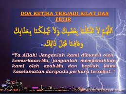 Doa Hujan Lebat Dan Guruh