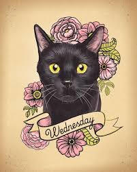 Maybe you would like to learn more about one of these? Black Googled Cat Surrounded With Pink Flowers And Quoted Stripe Tattoo Design Tattooimages Biz