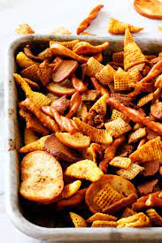 Texas Trash Spicy Chex Mix The Anthony Kitchen Recipe Chex Mix Recipes Chex Mix Recipes Spicy Spicy Chex Mix