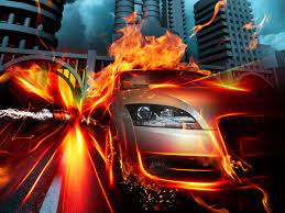 Wallpaper cool cars on fire. Car In Fire Car Wallpapers Cool Wallpapers Cars New Car Wallpaper