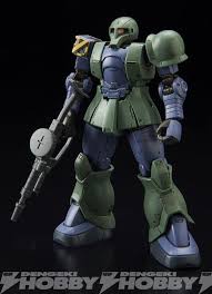 Hguc 1 144 Ms 05 Zaku I The Origin Denim Slender Unit Release Info Gundam Gundam Model The Originals