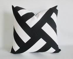 Black And White Striped Throw Pillow Mitered Pinwheel Pillow Cover Black White Stripes Indoor Etsy Pinwheel Pillow Black And White Pillows Pillows