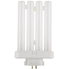 Generic Part S6385 Generic 27 Watt Gloss White Quad Tube T4 Cfl Bug Light Bulb 1 Bulb Compact Fluorescent Light Bulbs Home Depot Pro