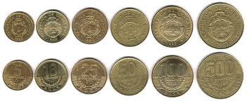 Costa Rican Currency Coins Costa Rican World Coins