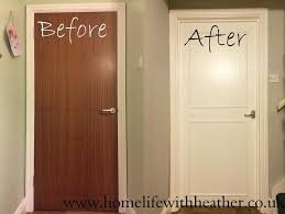 How To Add Panels And Paint Hollow Core Internal Doors Gardening For You Home Diy Updating House Home