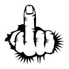Check spelling or type a new query. Download Middle Finger Through Wall Decal Middle Finger Clipart Black And White Png Image With No Background Pngkey Com