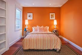 Depending on the shade, an orange can. 15 Refreshing Orange Bedroom Designs Bedroom Wall Colors Orange Bedroom Walls Beautiful Bedroom Colors