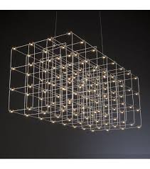 Cosmos Square Quasar Suspension Lamp Milia Shop Luxury Chandelier Hotel Decor Outdoor Decorative Lights