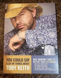RARE TOBY KEITH ACM Consideration Photo Promo Card