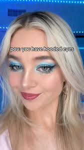 My favorite hack for hooded eyes👀 #hoodedeyes #hoodedeyesmakeup #eyeliner  #makeup
