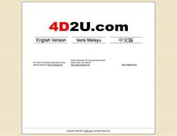 Www4d2u Com Websites Www4d2u Com 4d2u Com Malaysia S First 4d Results Statistics Website Analysis On Magnum Da Ma Cai Pmp 1