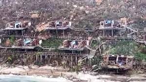 The Bitter End Yacht Club Was Completed Destroyed By Hurricane Irma British Virgin Island Caribbean Islands Aerial