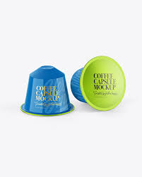 Download Glossy Coffee Capsules Mockup In Packaging Mockups On Yellow Images Object Mockups