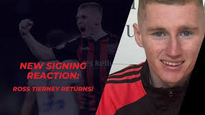 NEW SIGNING REACTION: ROSS TIERNEY RETURNS!
